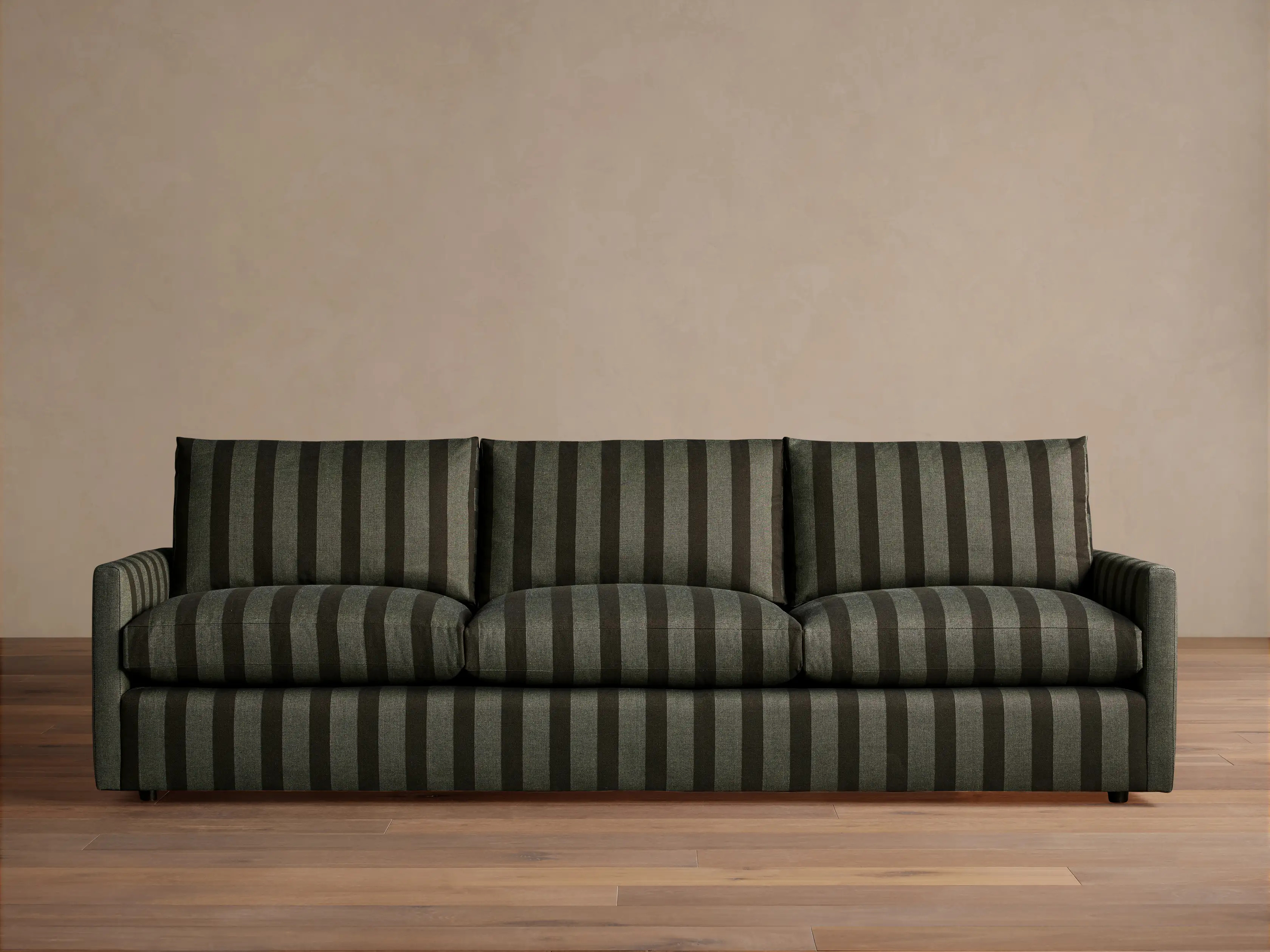 Kipton Slim Arm Three-Seat Sofa | Arhaus