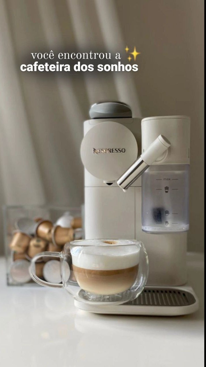 ☕A cafeteira perfeita existe e eu posso provar! Essa é especial para quem ama um café ou Cappuccino mais elaborado cheio de sabor e elegância! Amo!!! 💜

#LTKbrasil