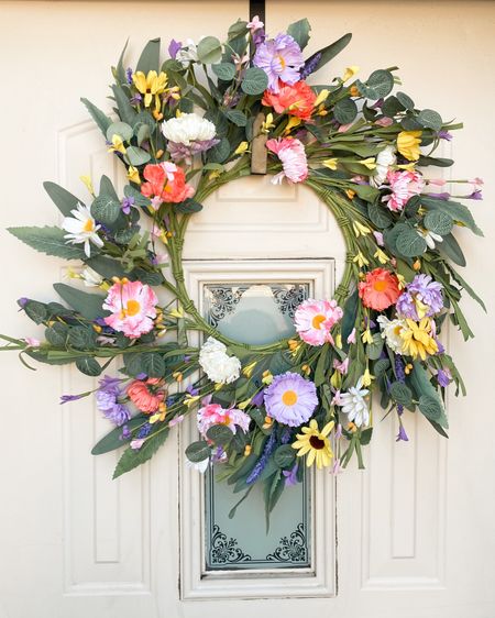 Wreath. Amazon home. Spring wreath. 

#LTKhome #LTKSeasonal #LTKFind