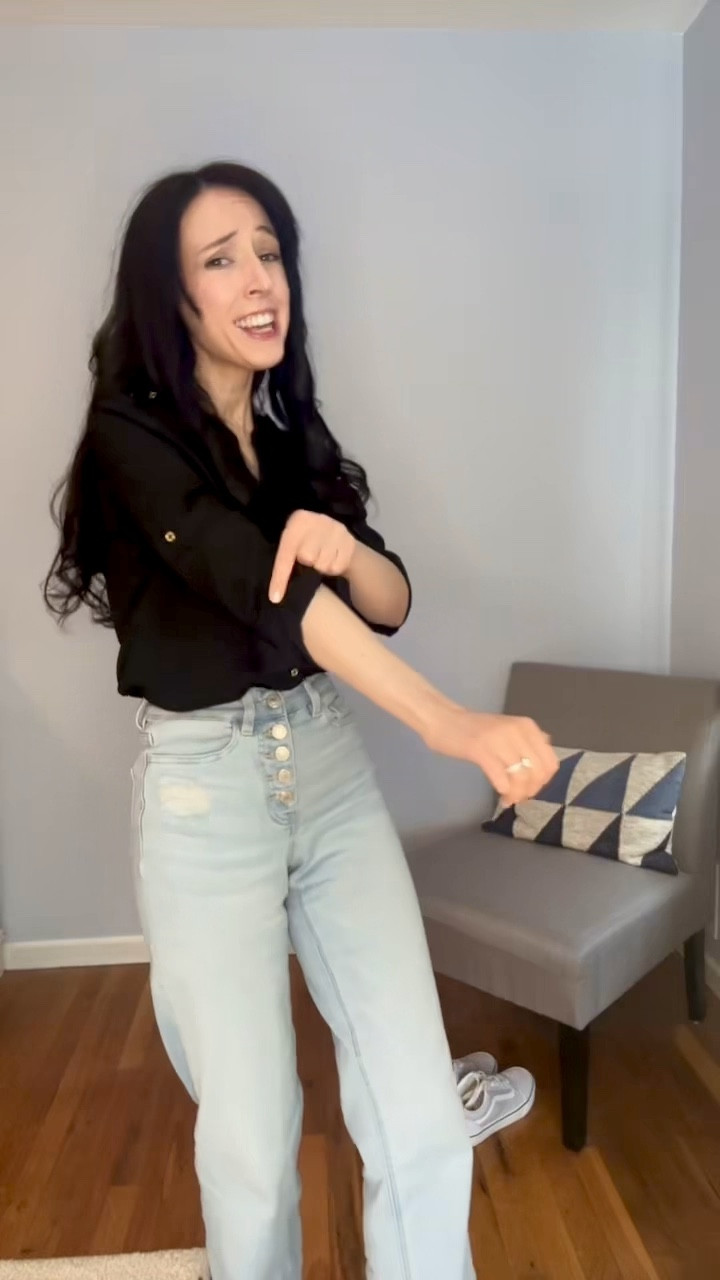 Saturday uniform: jeans, a black button down, and good vibes only.
If it’s comfy and cute, I’m in.

#ootd #weekendstyle #fashioninspo #casuallook #fyp 

#LTKSeasonal #LTKStyleTip #LTKFindsUnder100