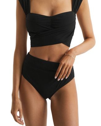 Cristina Wrap Bikini Top & Cristina High Waist Bikini Bottoms | Bloomingdale's (US)