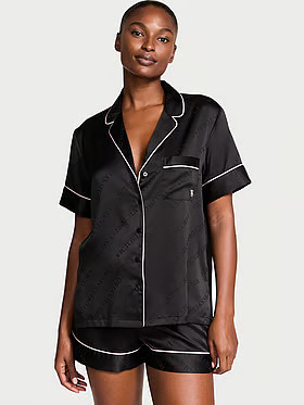 Satin Short Pajama Set | Victoria's Secret (US / CA )