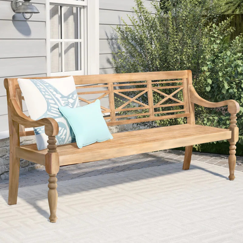 Paull Outdoor Bench | Wayfair North America