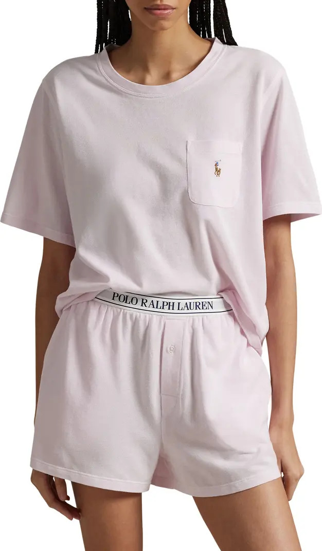 Logo Pocket Cotton & Modal Short Pajamas | Nordstrom
