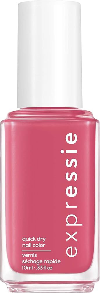 Essie expressie, Quick-Dry Nail Polish, 8-Free Vegan, Hot Pink, Crave The Chaos, 0.33 fl oz | Amazon (US)