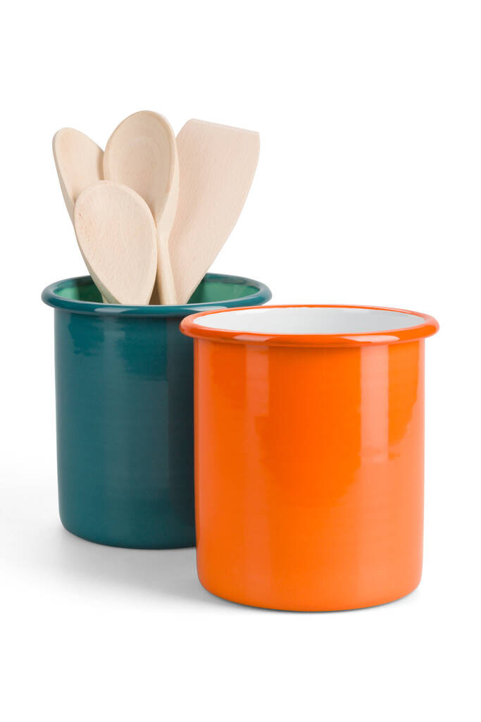 Colourful Enamelware Utensil Holders Kitchen Collection | Not On The High Street