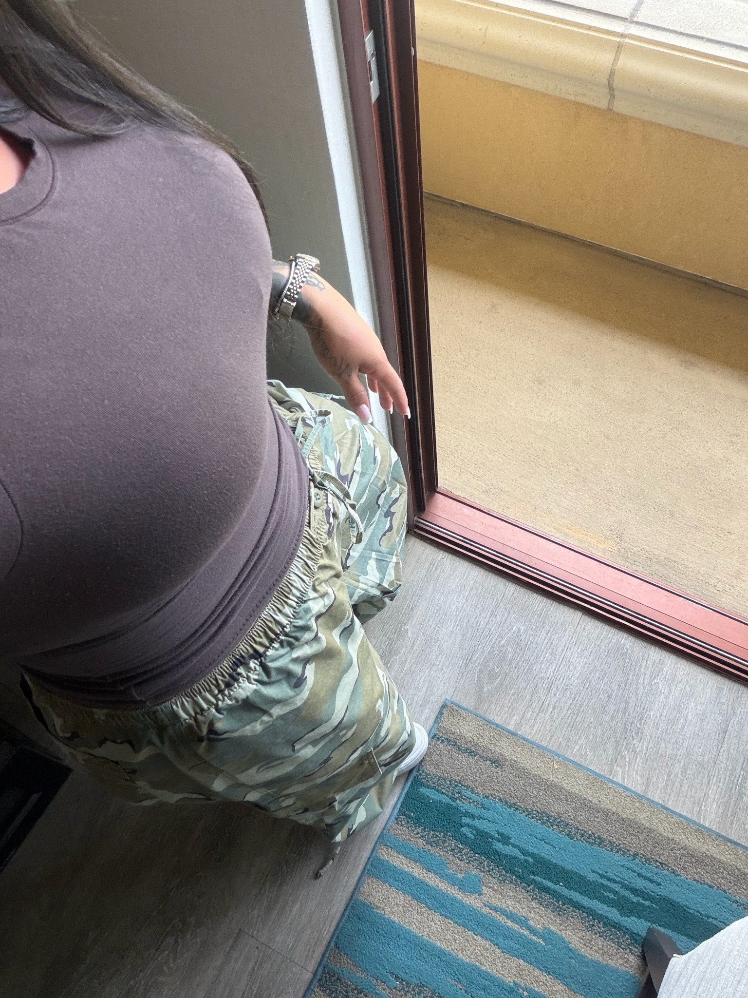 Top: S cargo pants: L ( could’ve done a M ) wanted the bigger fit

#LTKmomlife #LTKgrwm #LTKootd