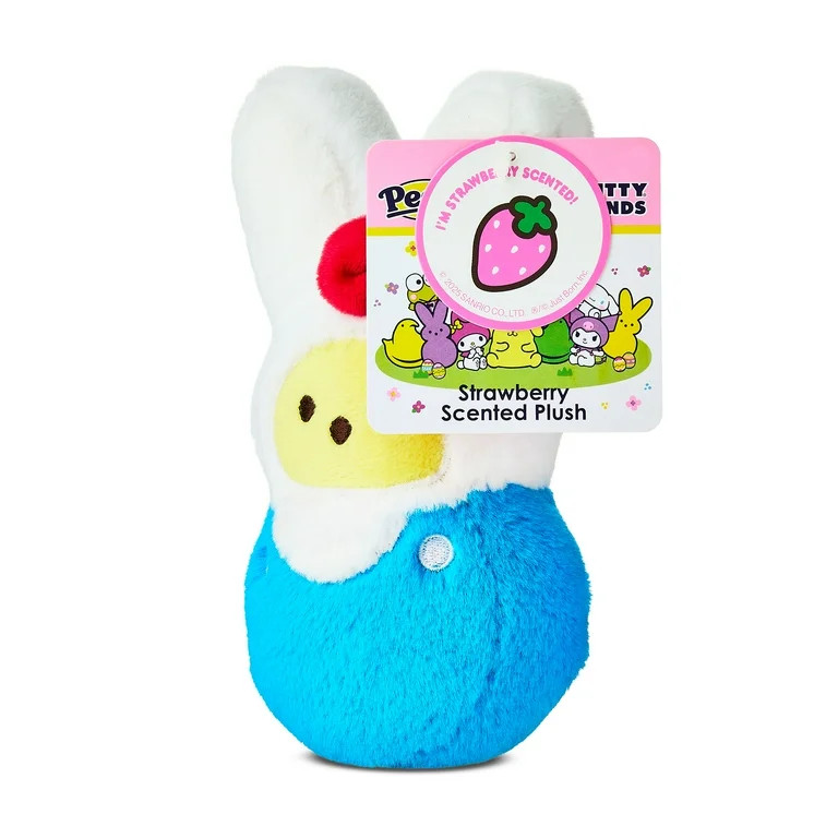 6In White and Blue PeepsXHello Kitty Plush for Adult and Child, Easter, Peeps, Sanrio | Walmart (US)