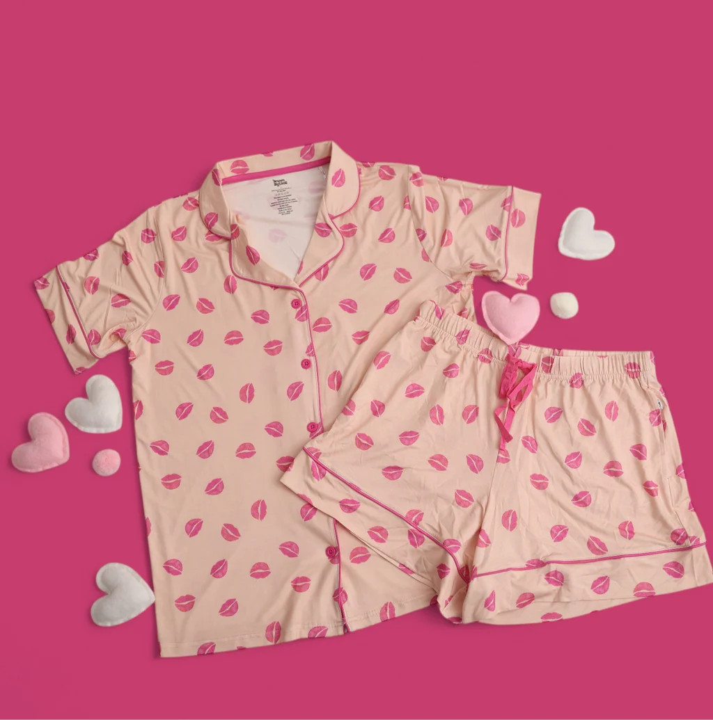 PUCKER UP WOMEN’S DREAM SHORT SET | Dream Big Little Co.