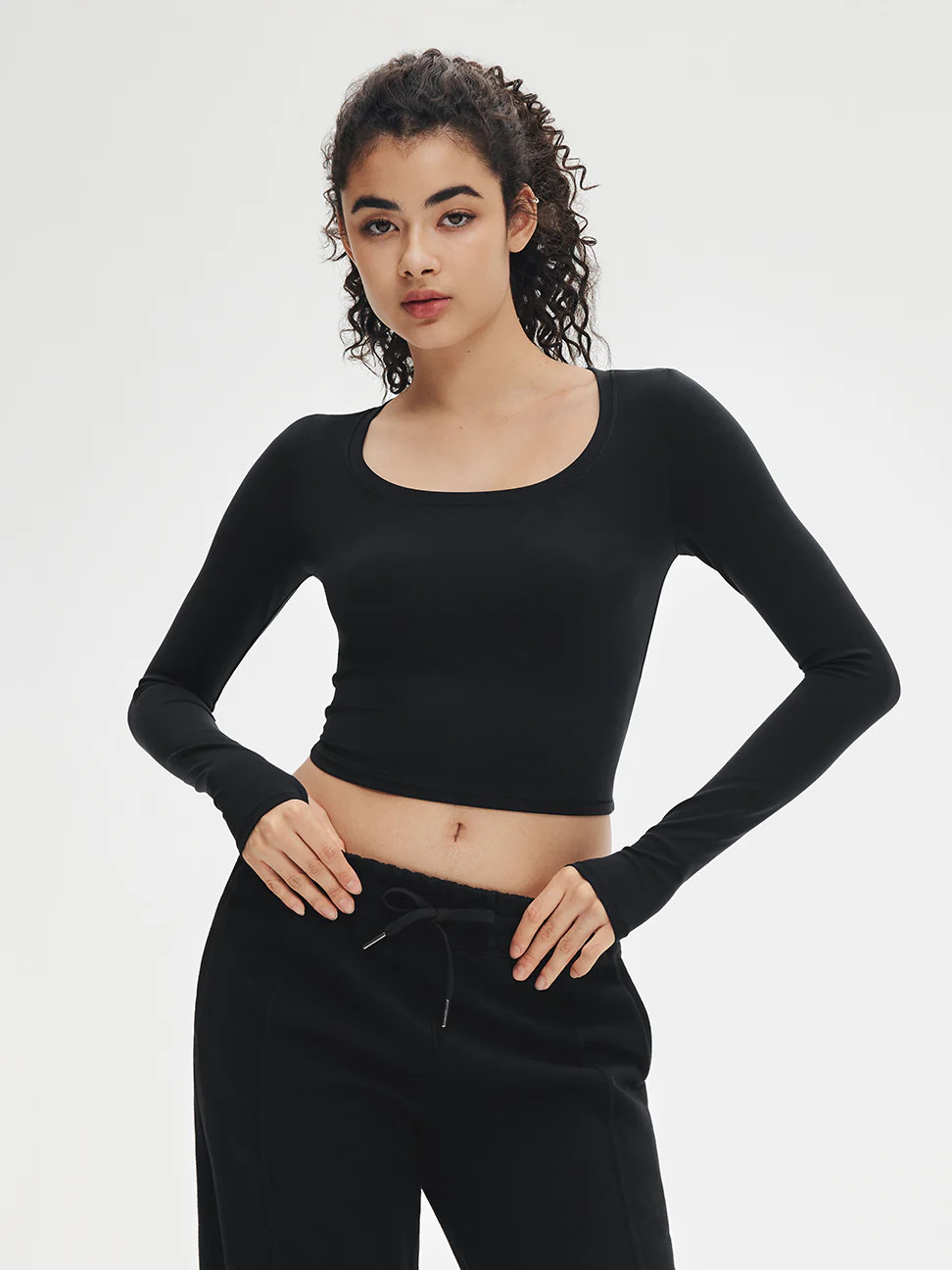 LunaAiry™ Cropped Long Sleeve | ShopAthluna