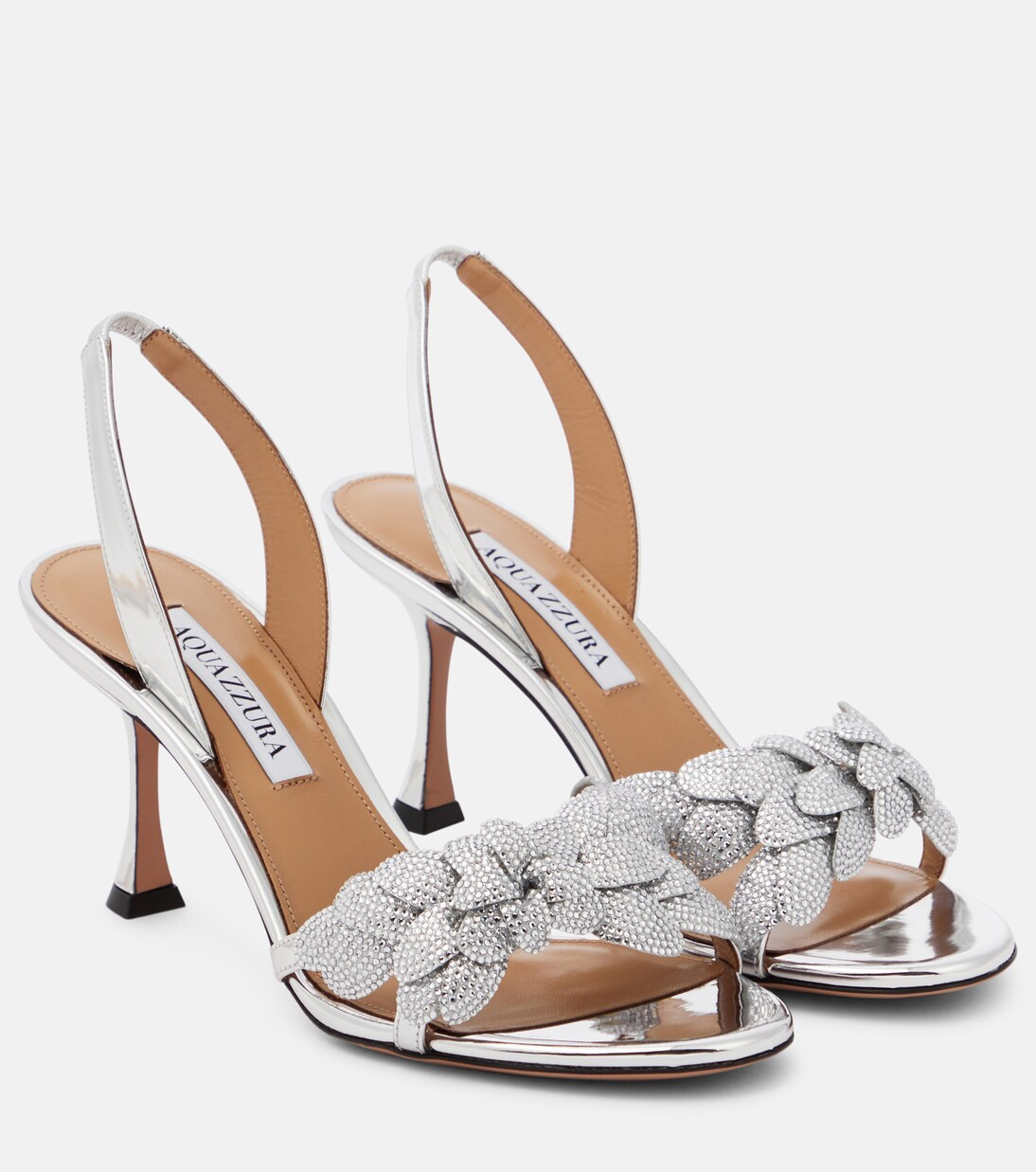 Galactic Flower 75 leather sandals | Mytheresa (UK)