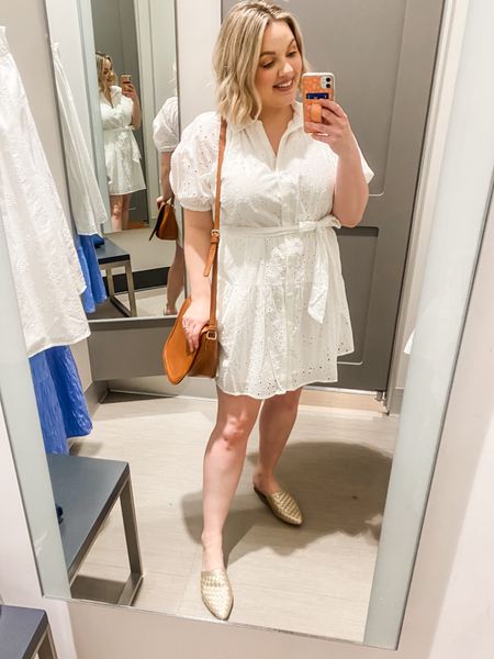 This dress is just adorable! Perfect for a baby shower , graduation party, brunch, etc. the eyelet lace is so pretty and feminine. I love the tie to cinch you in at all the right places. I’m wearing a large.



#LTKmidsize #LTKstyletip #LTKfindsunder50