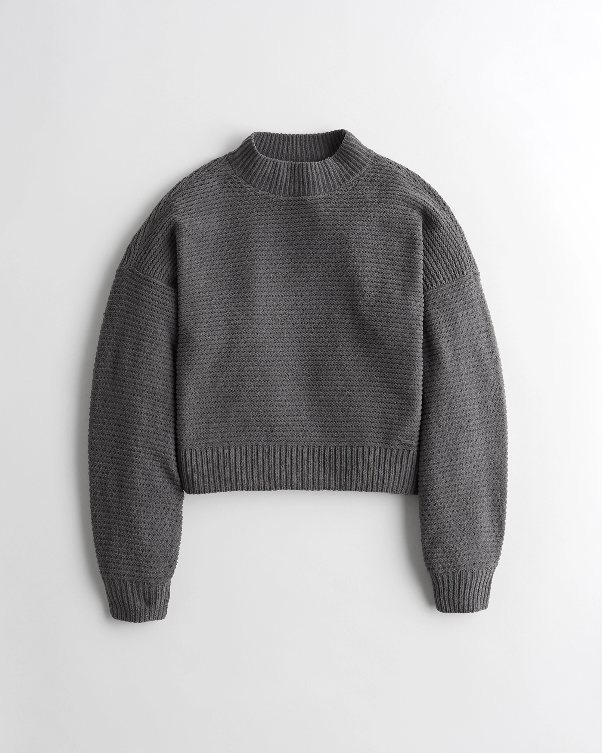 Chenille-Pullover mit Stehkragen | Hollister (EU)