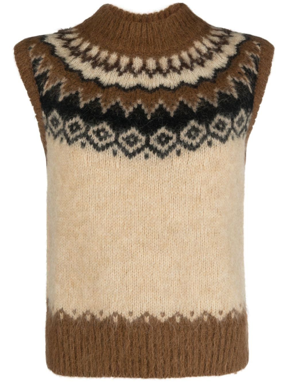 Polo Ralph Lauren Fair Isle intarsia-knit Vest - Farfetch | Farfetch Global