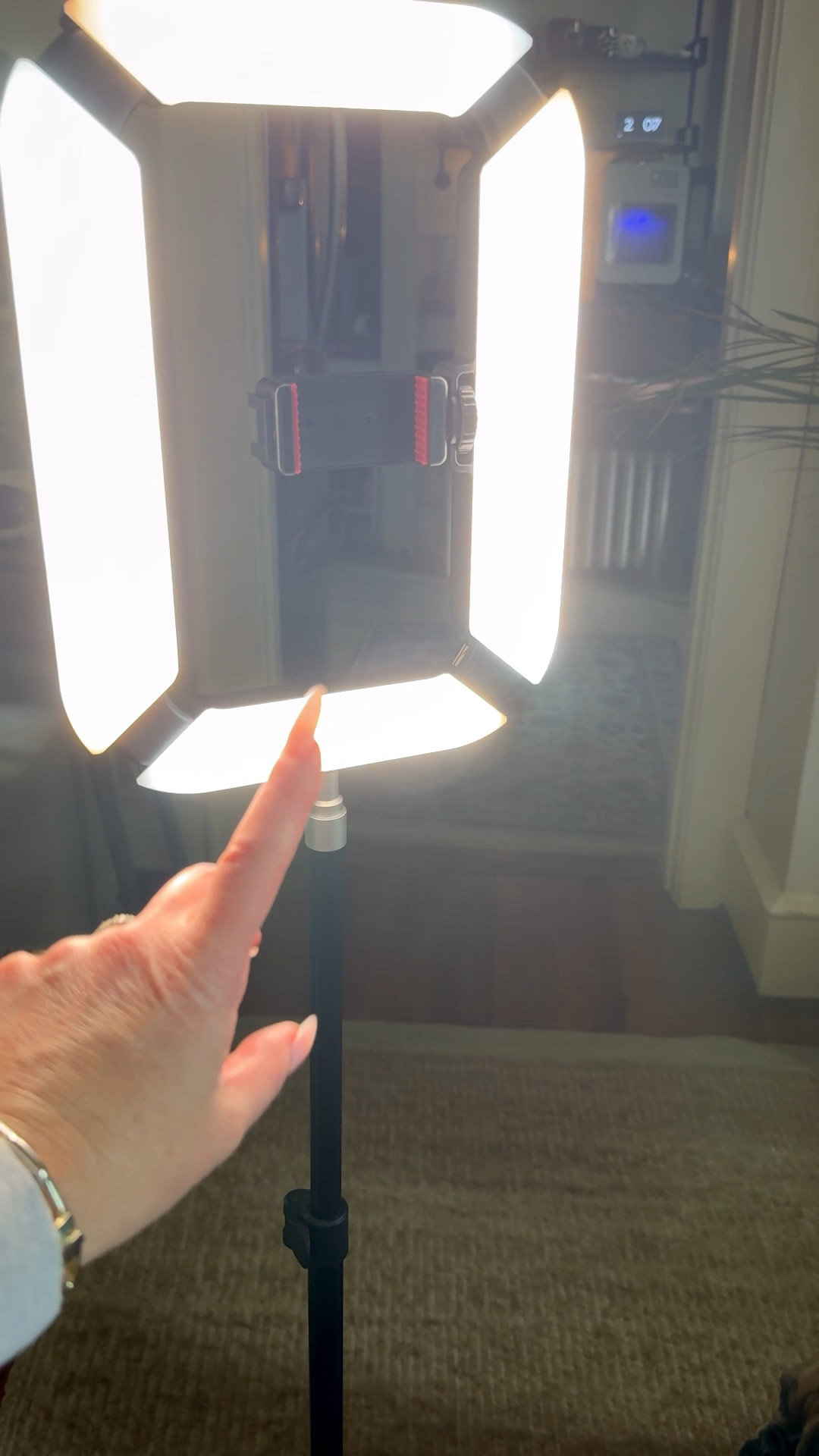 My favorite light for content or just everyday. It’s so good. Used my holding. Standing or on a stand sold alone. Amazon goodie 

#LTKHome #LTKSaleAlert