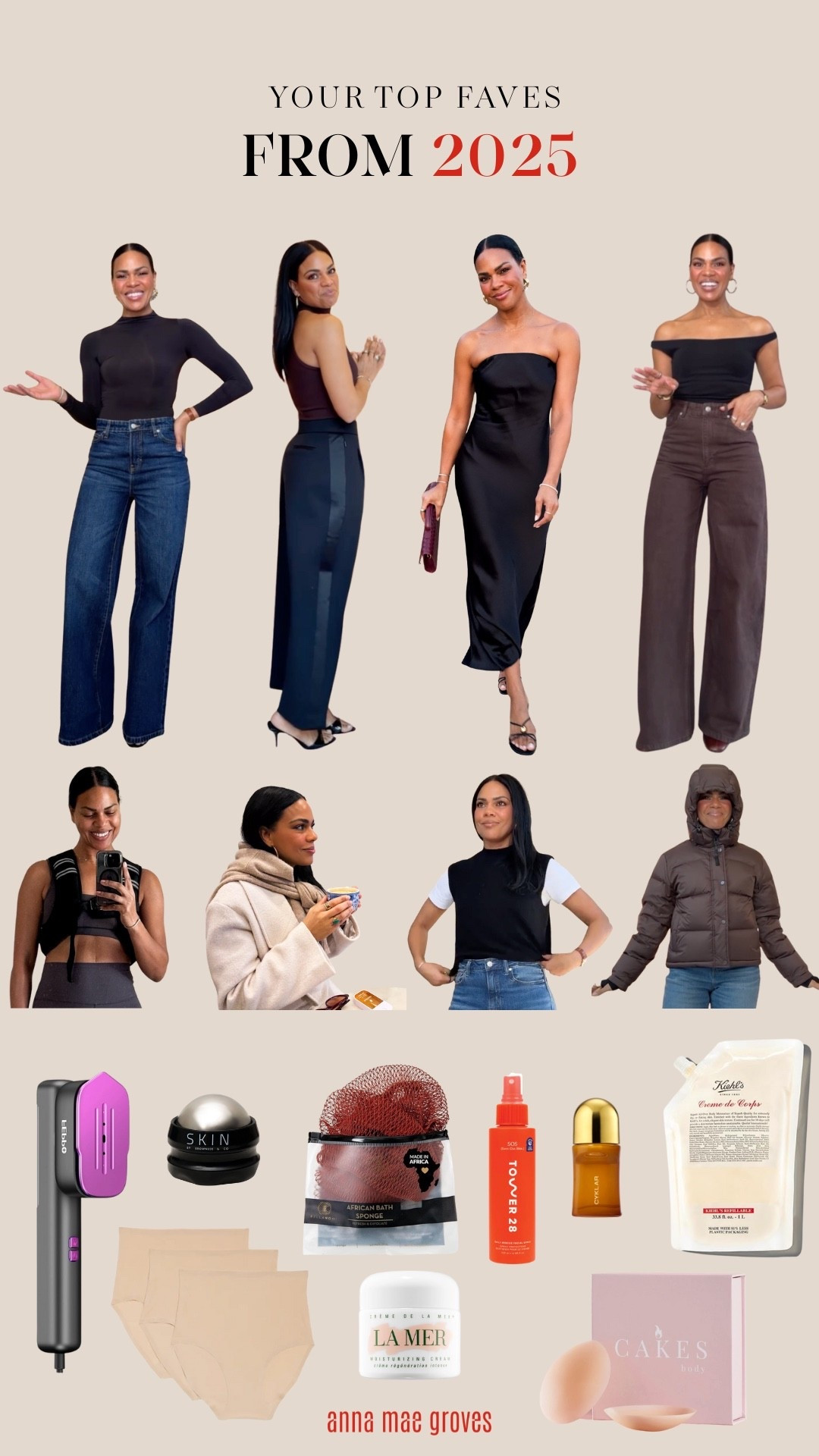 Your top favorites from 2025! Everything from fashion to beauty and fitness! 

















Wide leg jeans, spanx, coat, gym essentials, skincare over 40

#LTKActive #LTKFindsUnder50 #LTKBeauty