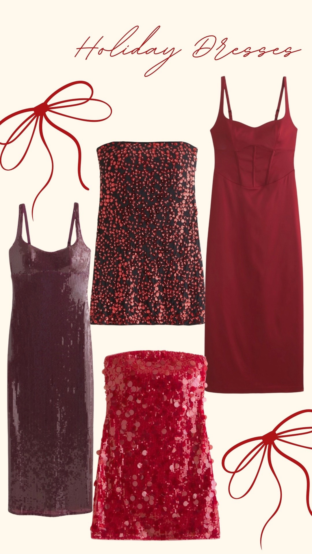 Holiday dresses you need this season 🎄✨ Sequin minis, rich red midis, and classic festive textures—perfect for Christmas parties, New Year’s Eve, winter weddings, or date nights. Linking the most flattering, high-shine holiday dresses that look stunning in photos and feel luxe in person.
#HolidayDresses #SequinDress #ChristmasOutfits #NYEDress

#LTKSeasonal #LTKCyberWeek #LTKHoliday