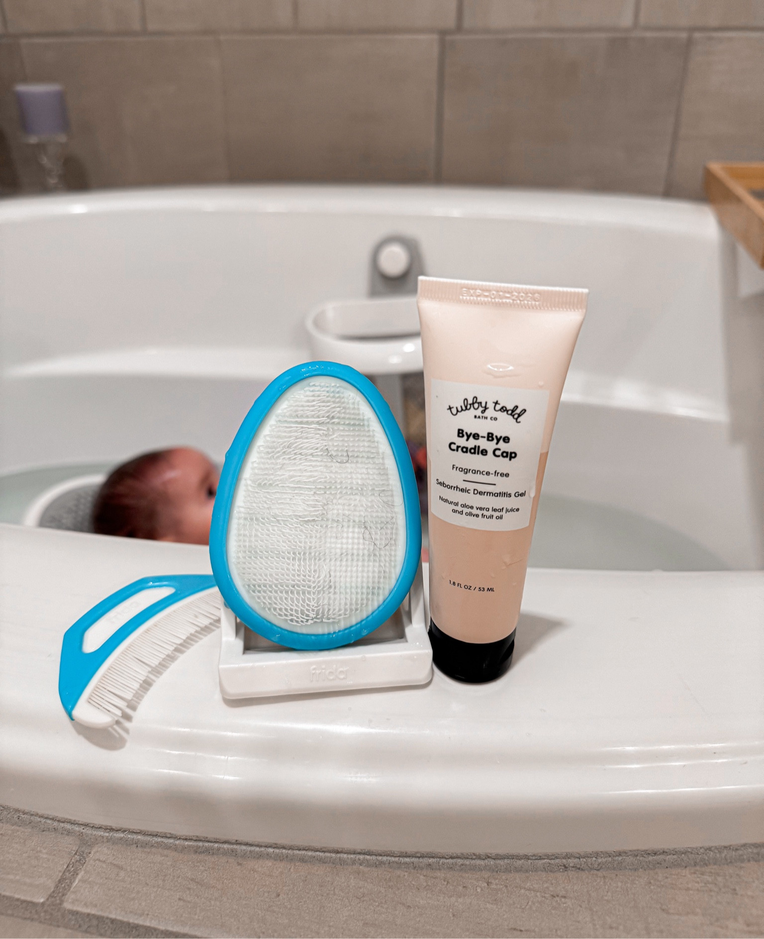 Our bath caddy I linked plus all our favorite bath products 🛁 I’ve used this cradle cap device with all my babies and now added a cream, it’s been amazing for her!

#LTKBaby #LTKBump #LTKKids