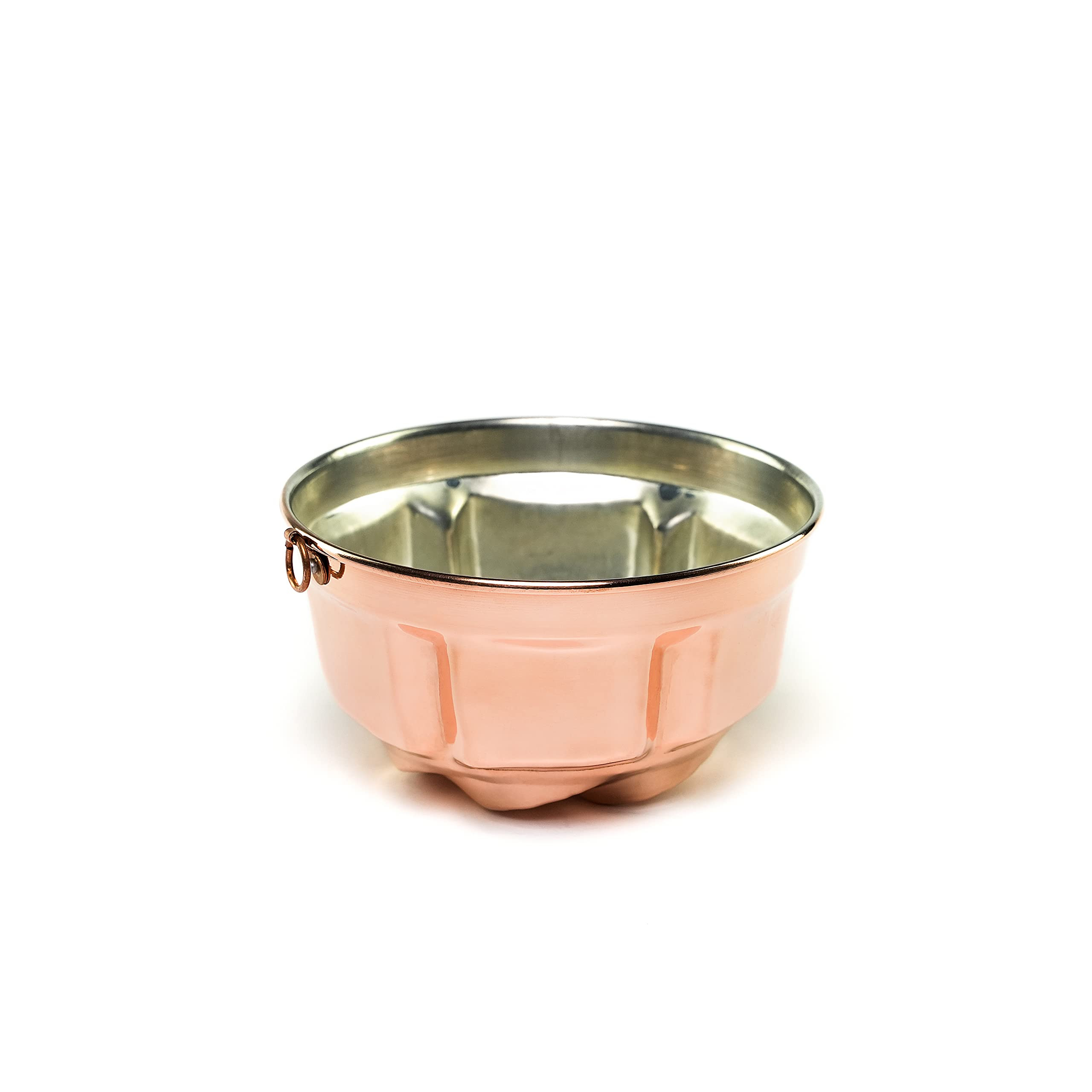 Hakart Handcrafted 5 Inch Copper Cake Mold - Small Nonstick Bundt Pan, Gifts for Mom, Handmade Ro... | Amazon (US)