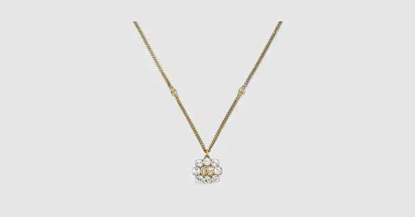 Pearl Double G necklace | Gucci (US)