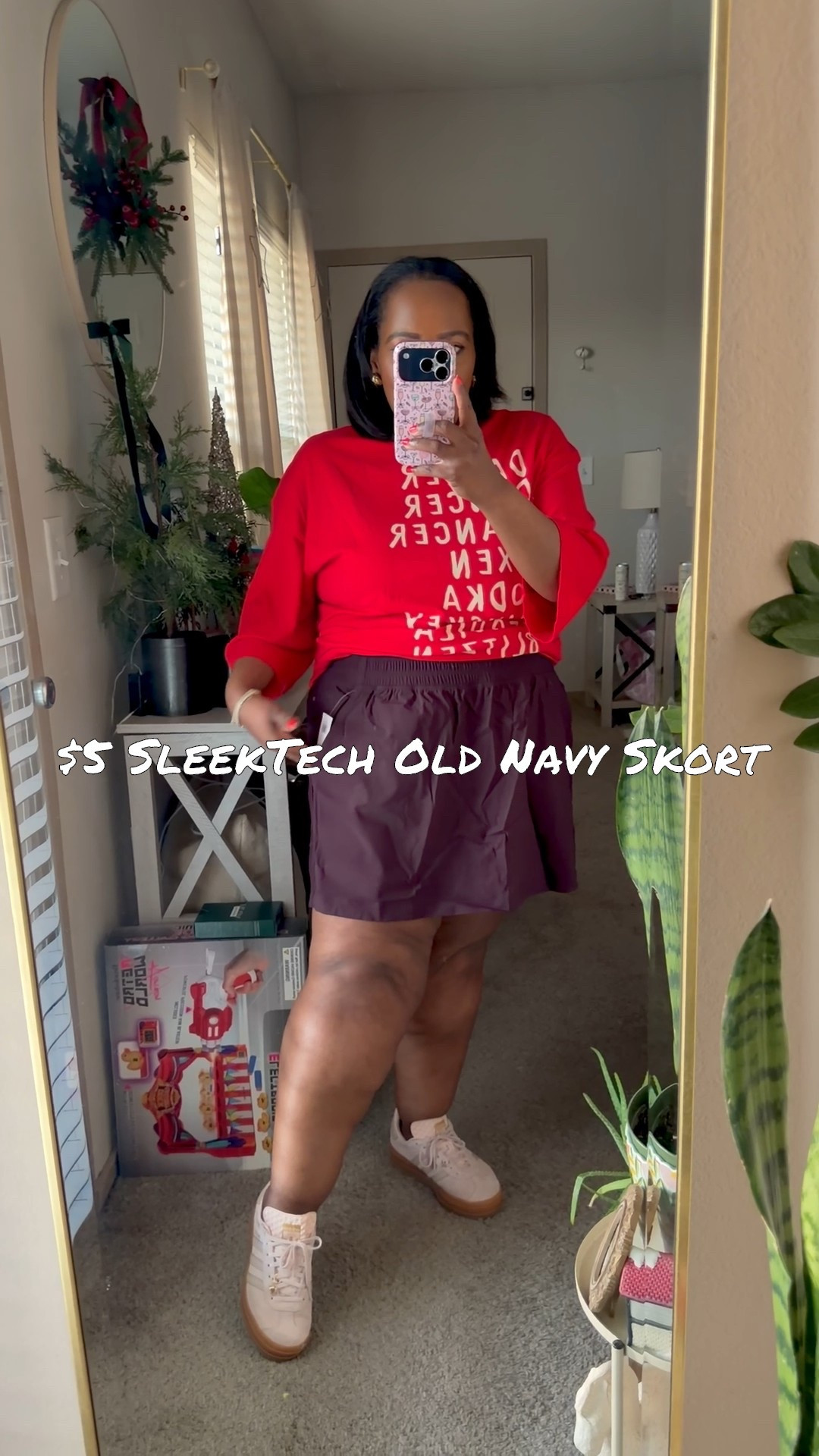 How is this old navy skort still in stock in all sizes and $5?! So good for spring and summer! 

#LTKPlusSize #LTKootd #LTKSaleAlert