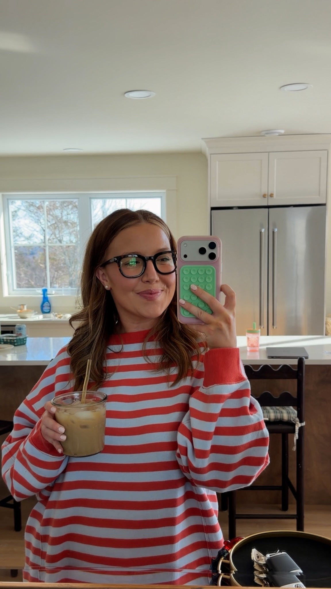 cozy and comfy outfit today! Wearing medium in both 

#LTKmomlife #LTKootd #LTKSpringSale