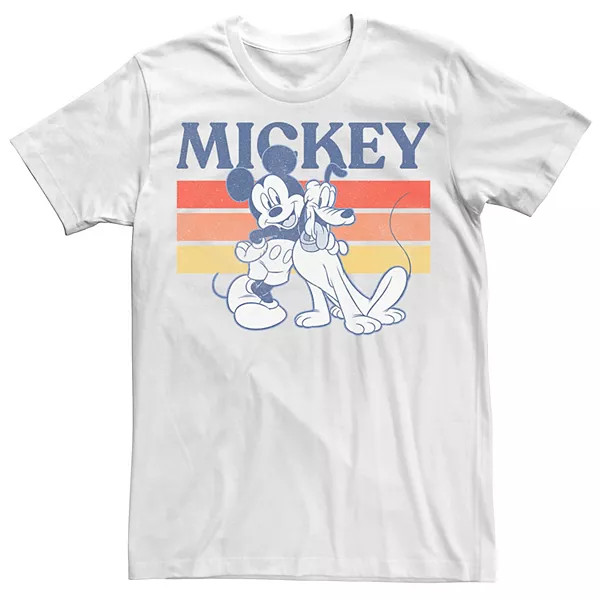 Men's Disney Mickey And Friends Mickey Big Face Logo Tee | Kohl's