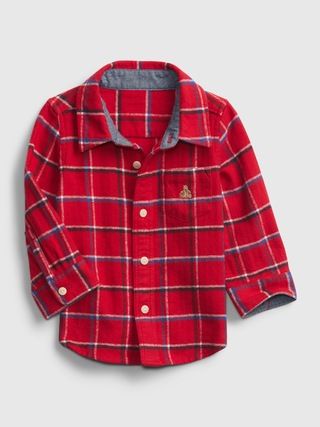 Baby Plaid Flannel Shirt | Gap (US)