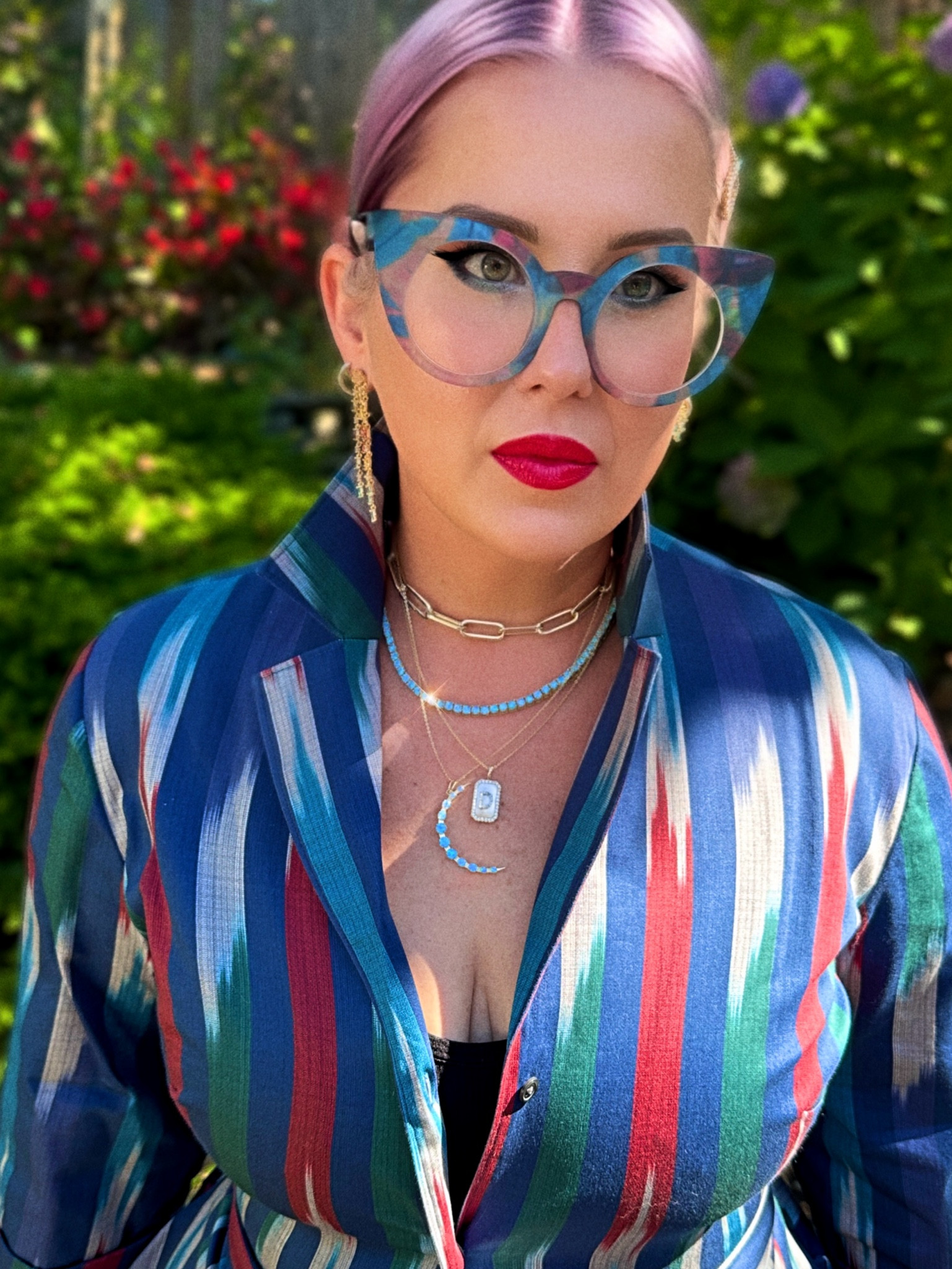 One of my favorite looks is a layered neck. The blue opals from Melinda Maria are so pretty. 

#necklaces
#melindamaria 
#jewelry
#blueopal 

#LTKU #LTKStyleTip #LTKOver40