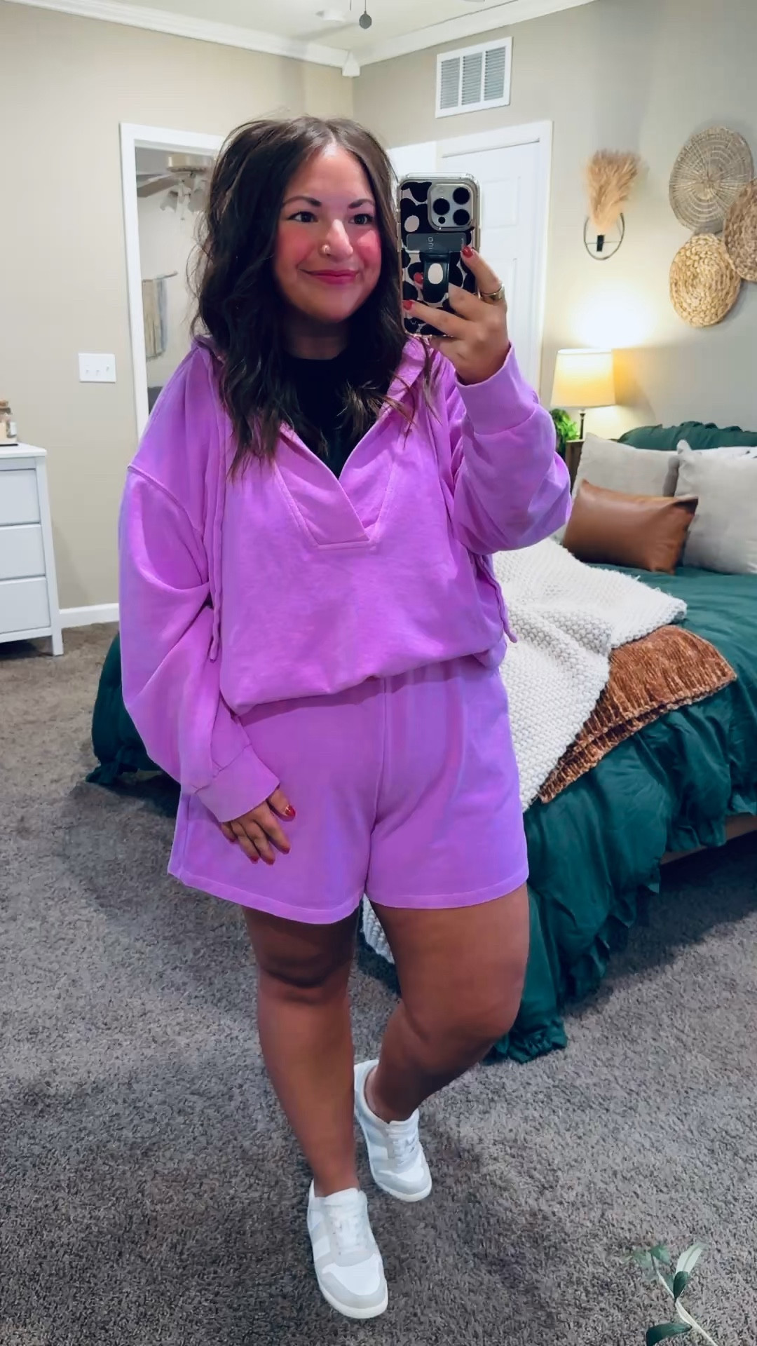 sneakers: sold out, but linking similar options below!
shorts: fit true to size // wearing a large (very roomy & comfortable)
bubble tee: fits true to size // wearing a large
hoodie: fits true to size // wearing a large 

 

#LTKootd #LTKSeasonal #LTKMidsize