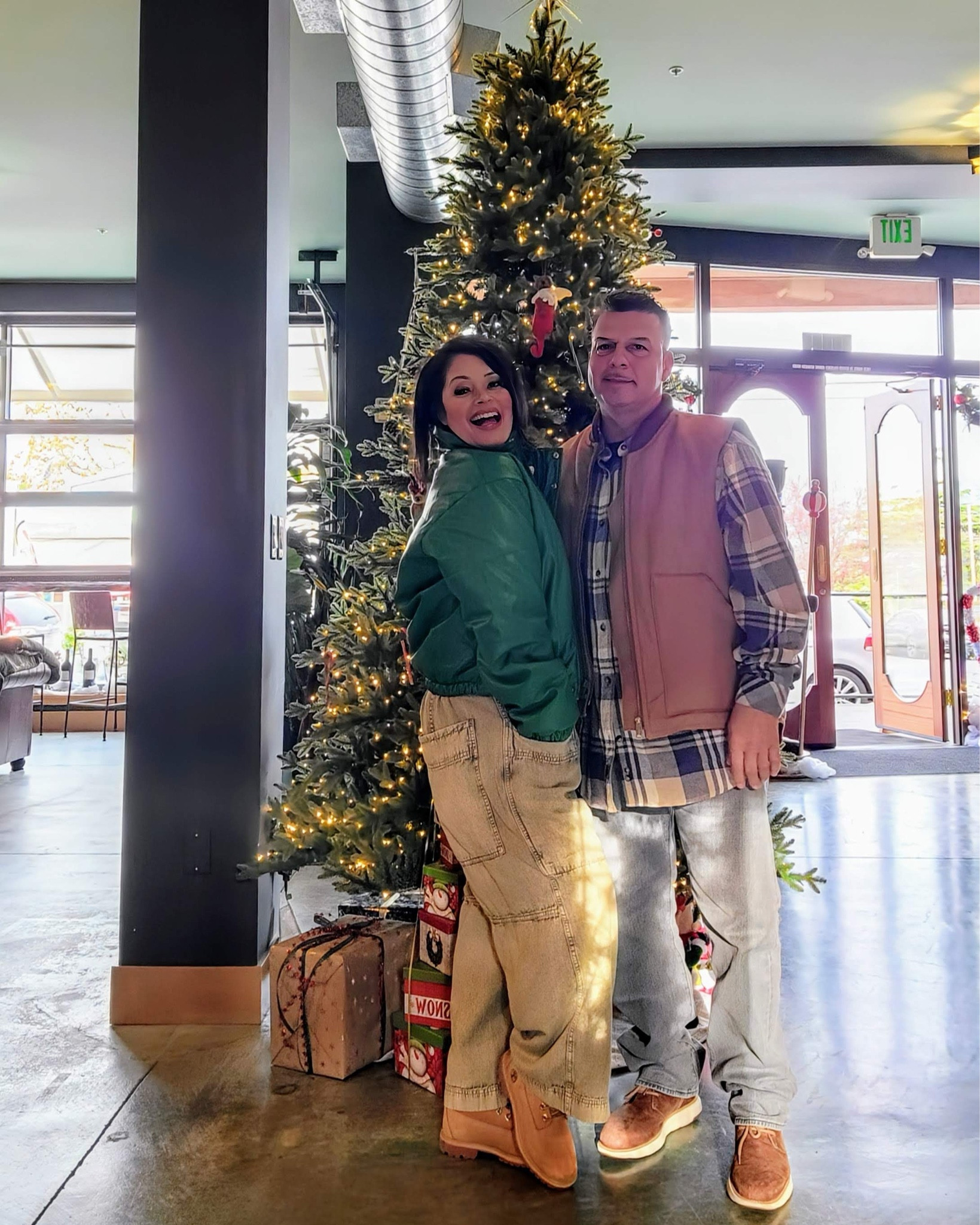 I’m wearing a medium in the jumpsuit small in the jacket. Size 6 in boots. 
Vest is x large & shirt
#LTKSaleAlert
#LTKMens
#holidayoutfit

When shopping VICI Collection use my Discount Code: ALI30




#LTKOver40 #LTKHoliday #LTKSeasonal