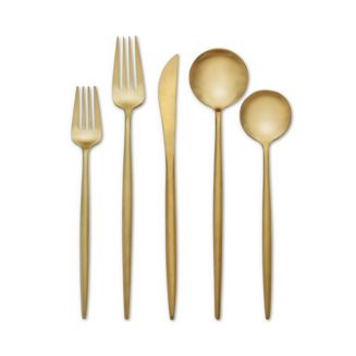 Hampton Forge Zephyr Satin, 20-Piece Flatware Set | Bloomingdale's (US)