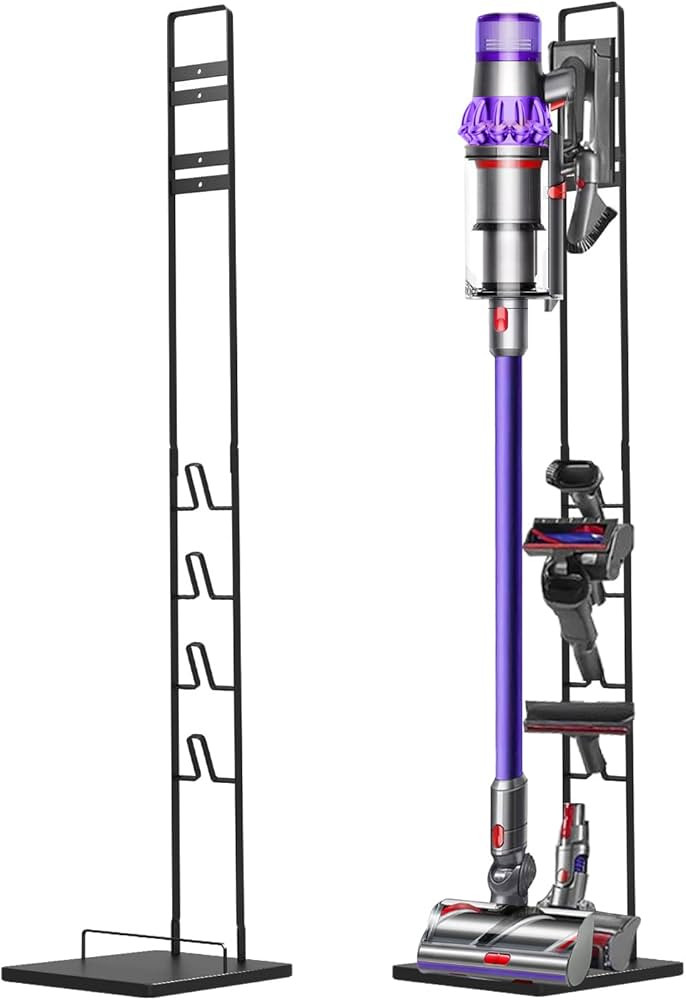 Foho Vacuum Stand for Dyson V11 V10 V8 V7 V6,Stable Metal Storage Bracket Stand Holder for Dyson ... | Amazon (US)