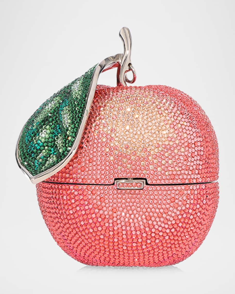 Judith Leiber Couture Peachy Keen Crystal Clutch Bag | Neiman Marcus