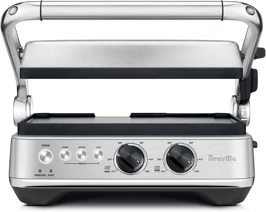 Breville Sear & Press Grill BGR700BSS, Brushed Stainless Steel | Amazon (US)