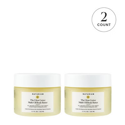 Naturium 2 Pack/7.7 fl oz The Glow Getter Multi-Oil Body Butters | Target