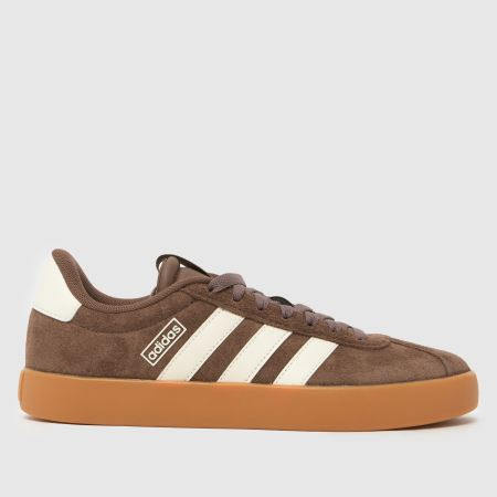 Womens Brown & White adidas VL Court 3.0 Trainers | schuh | Schuh