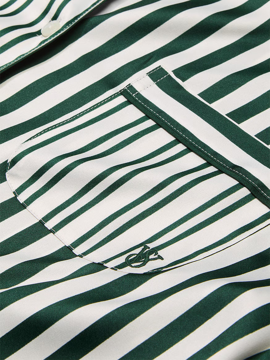 Glazed Satin Long Pajama Set | Victoria's Secret (US / CA )