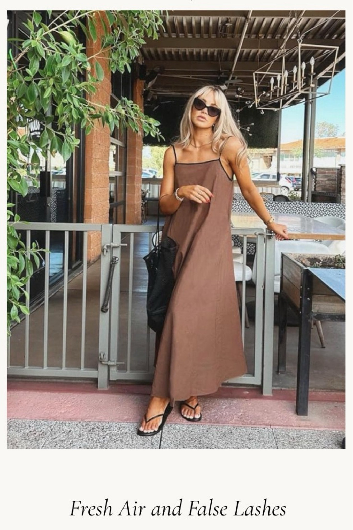 ☀️ Your summer uniform has arrived — and it's under $50. 🤎 This mocha linen maxi dress is giving everything — effortless, elevated, and so easy to style. Great for most all body shapes and comes in 15 colors. Size up 1 for larger bust. Has pockets. Adjustable straps and tie back for the perfect fit! 

#LinenDress #MaxiDress #SlipDress #Under50 #AffordableFashion #SummerOutfit #BrunchOutfit #NeutralAesthetic #OOTDInspo #LTKunder50 #LTKstyletip #LTKfindsunder50 #WhatIWore #CasualChic #SummerStyle2026 #NeutralFashion #LinenStyle #MaxiDressStyle #AffordableStyle #WardrobeEssentials 

 

#LTKOver40 #LTKMothersDay #LTKWedding