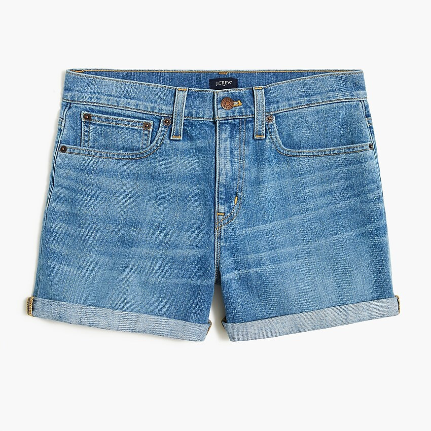 Classic denim short in light wash | J.Crew Factory