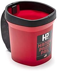 Bercom 2500-CT Handy Paint Pail, 1 Pack, Red | Amazon (US)