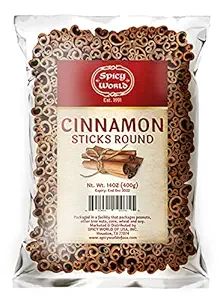 Spicy World Cinnamon Sticks 14 Oz Bag ~100 Sticks - Strong Aroma, Perfect for Baking, Cooking & B... | Amazon (US)