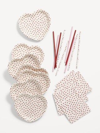 Disposable Valentine's Day Party Pack | Old Navy (US)