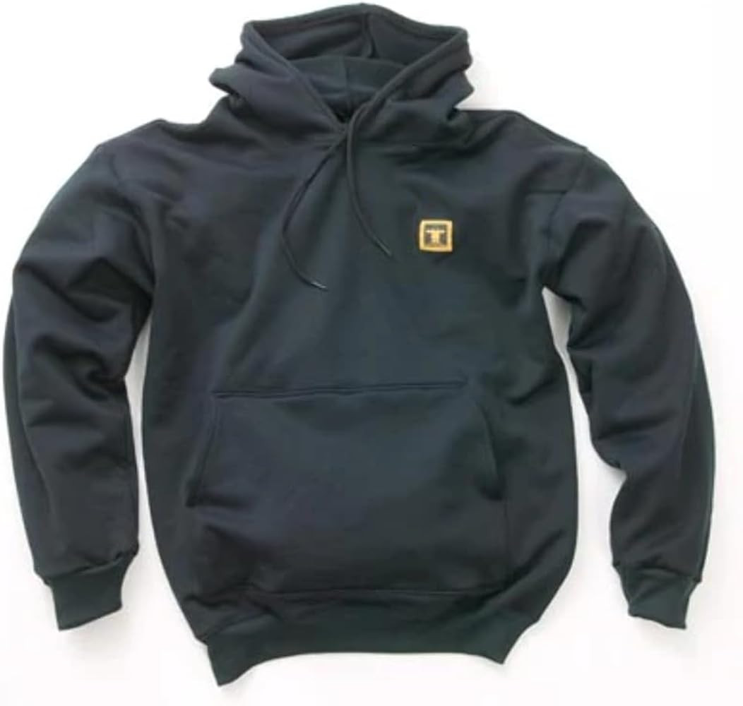 Guy Cotten Men's Black Arctic Striped Hoodie, Medium | Amazon (US)