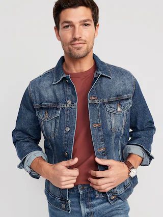 Non-Stretch Jean Jacket for Men | Old Navy (US)