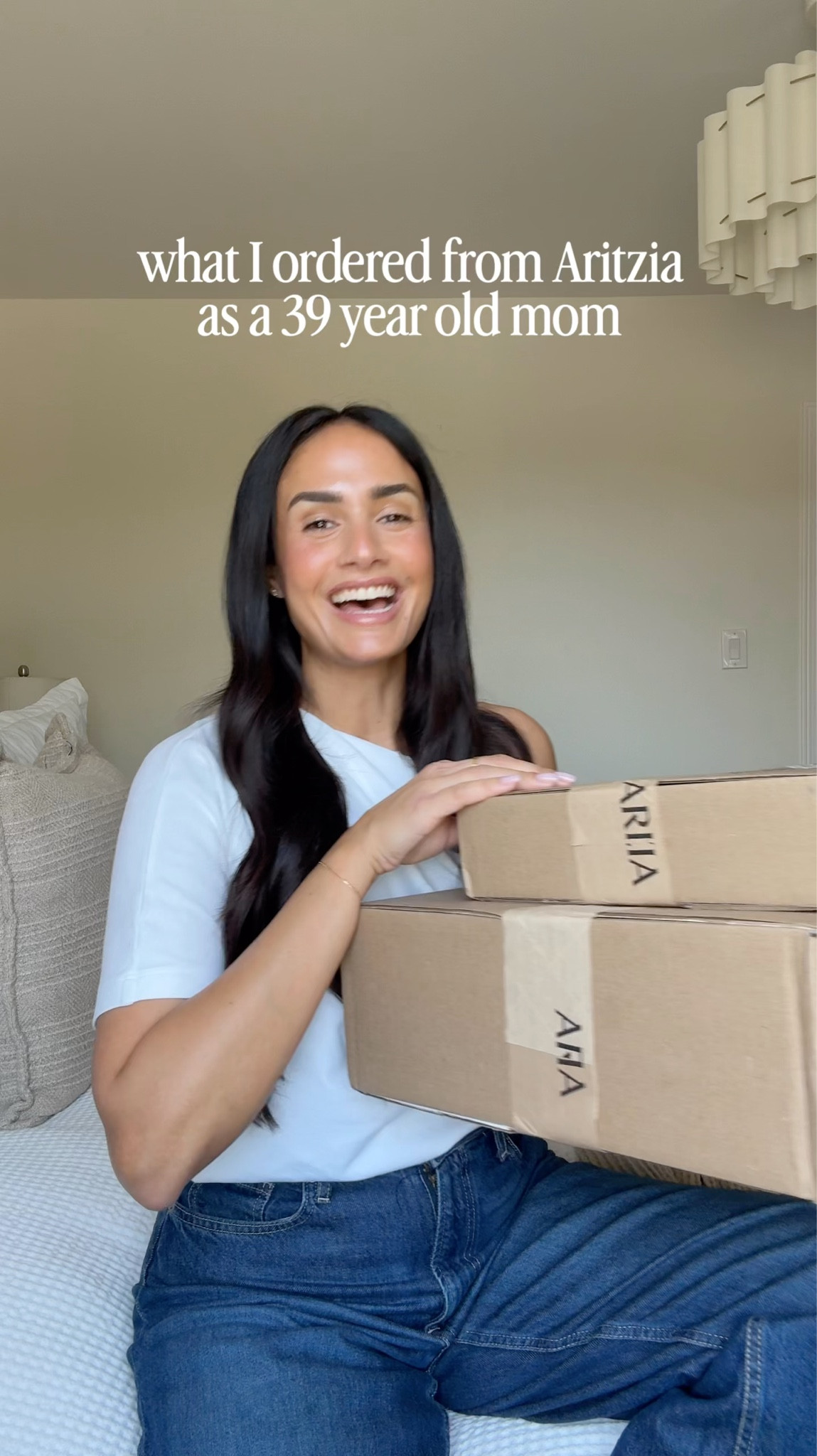 What I ordered from @Aritzia as a millennial Mom for spring and summer!! I got my true size in the jeans, which is a 28, in the script tops I got a size small slightly oversized and in the cardigan I got a size medium. 

#LTKcanada #LTKsummer