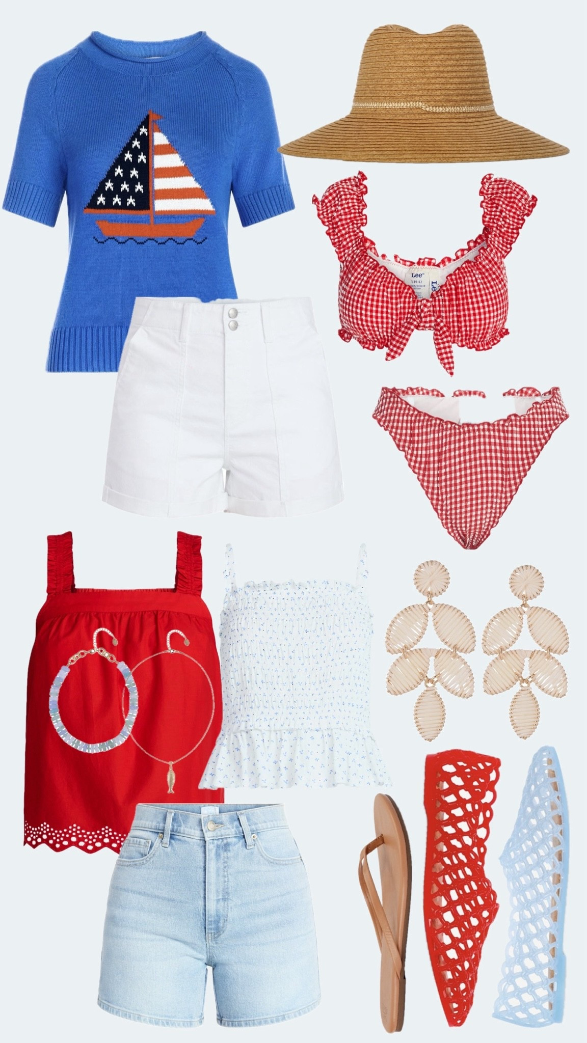Memorial Weekend finds from Walmart! Style for less❤️🤍💙

#LTKSeasonal #LTKootd #LTKgrwm