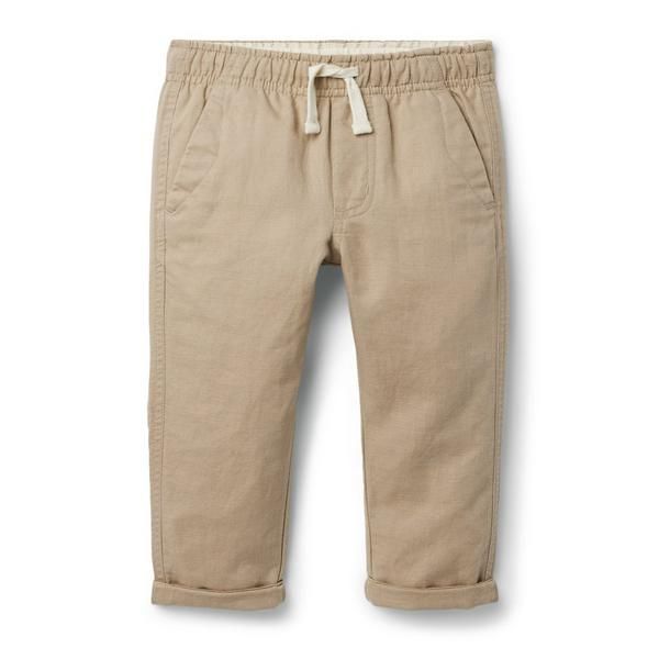 Linen Pull-On Pant | Janie and Jack