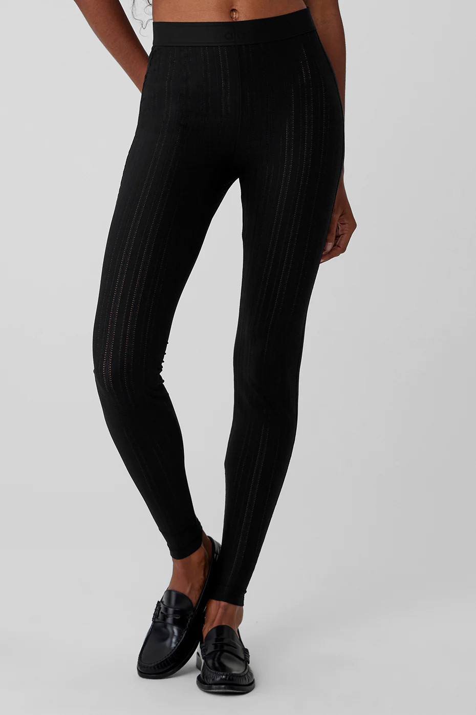 Alo Yoga� | High-Waist Euphoria Legging in Black, Size: Small | Alo Yoga (US)