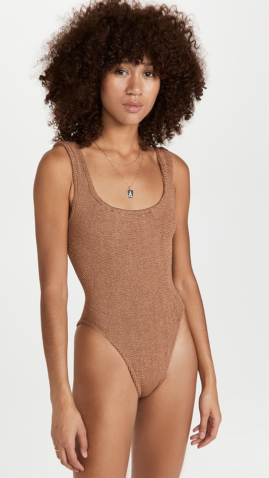 Hunza G Classic Square One Piece | SHOPBOP | Shopbop